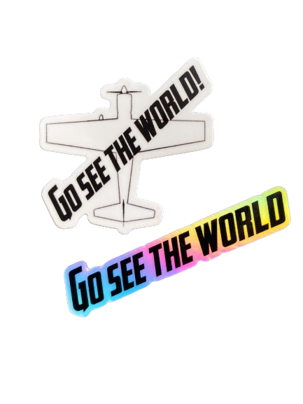 Go See The World Sticker Pack